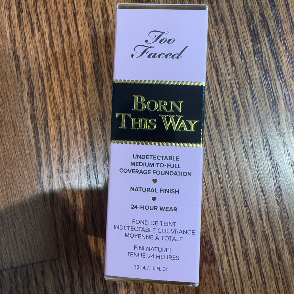 Too Faced Born This Way Foundation in Pink and Gold